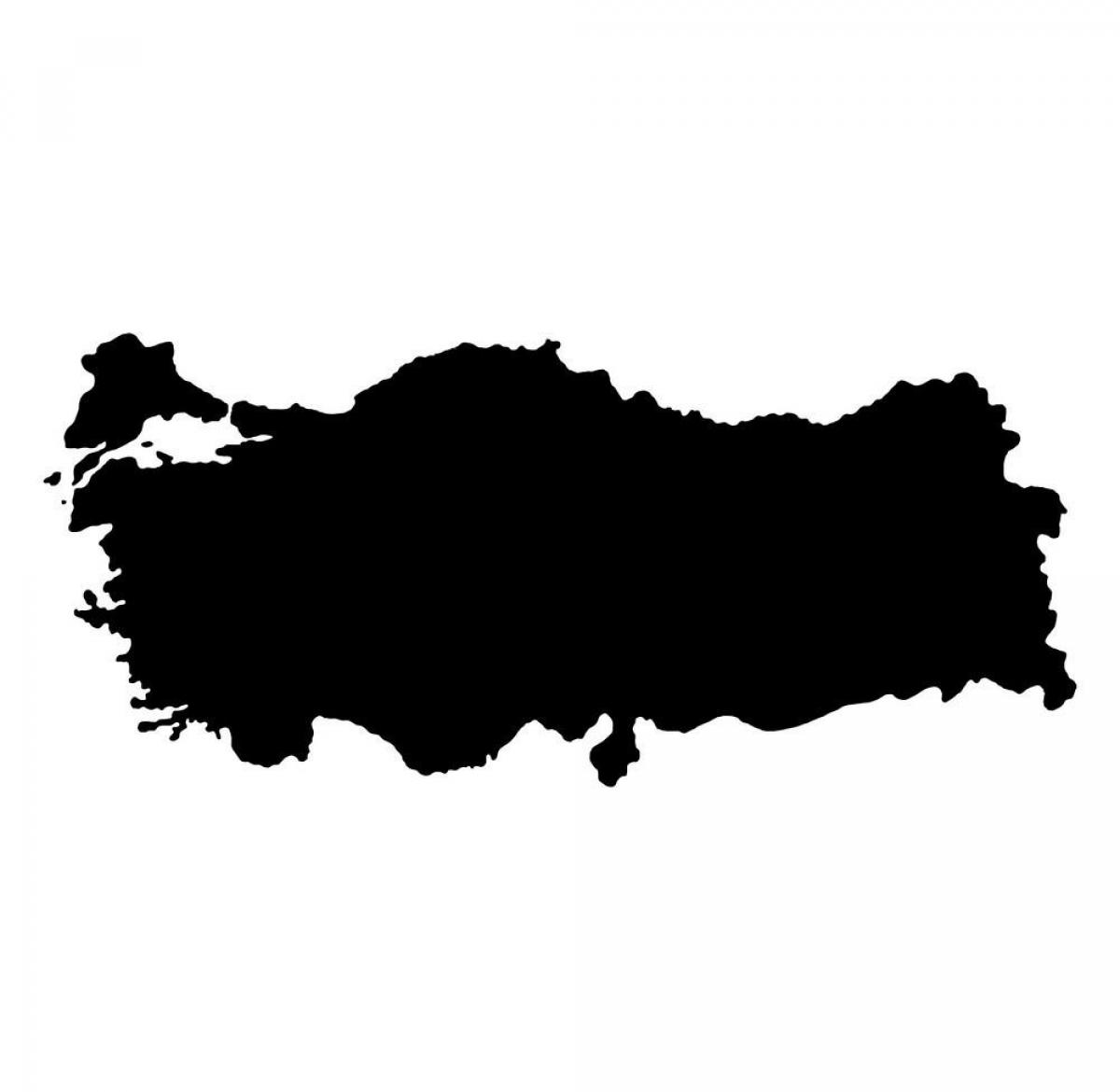 Vectorkaart Turkije
